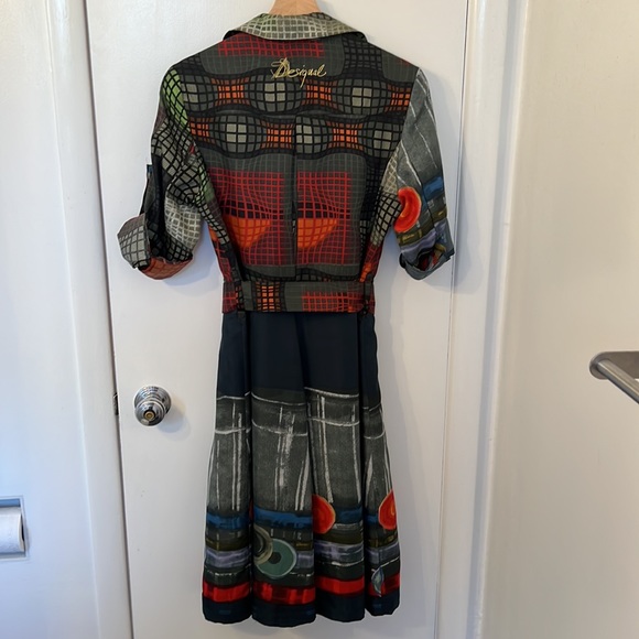 DESIGUAL Midi Shirt Dress - Picture 3 of 4
